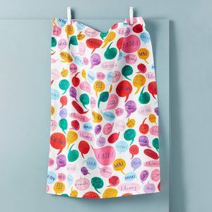 Anthro Mr. Boddington's Studio For Mom Dish Towel